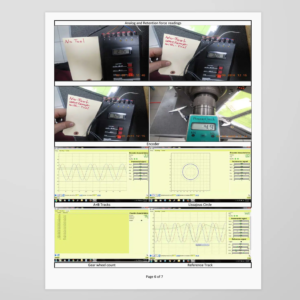 Analog and Retention Force Readings